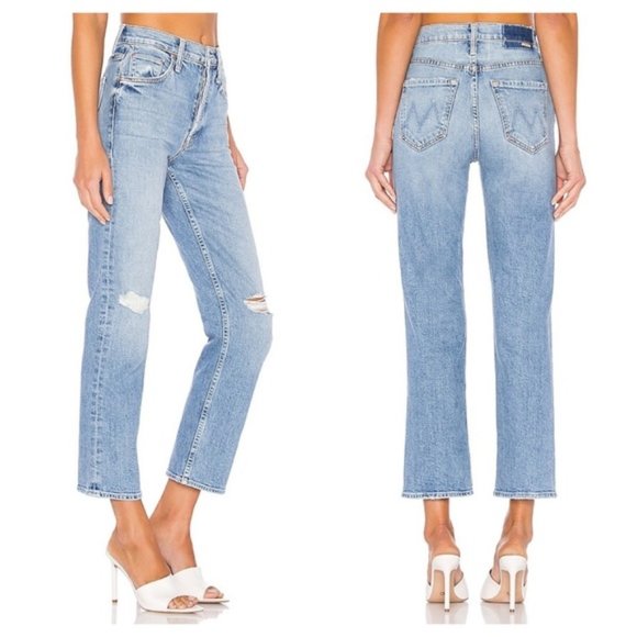 Mother The Tomcat Ankle Jeans in The Problem With Miracles Wash
